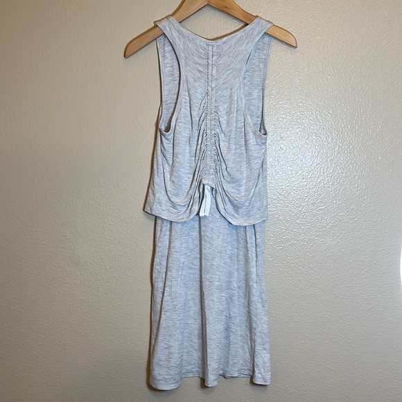 Splendid Gray Tank Casual Neutral Summer Dress - Picture 5 of 11